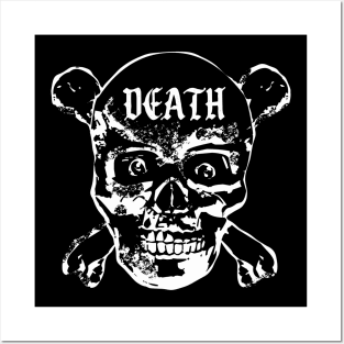 Death skull Posters and Art